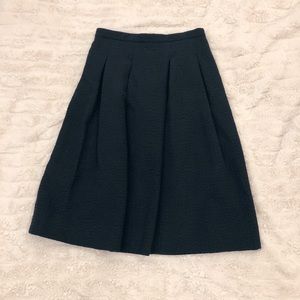 Pleated H&M Midi Skirt